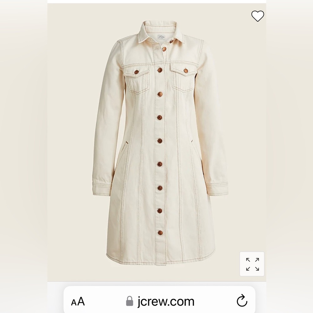 J. Crew Denim dress